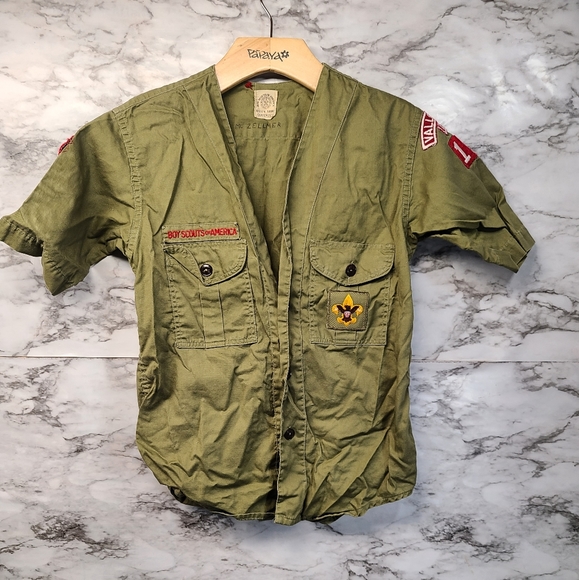 Boy Scouts of America Scouting Uniform Shirt S - Picture 1 of 6